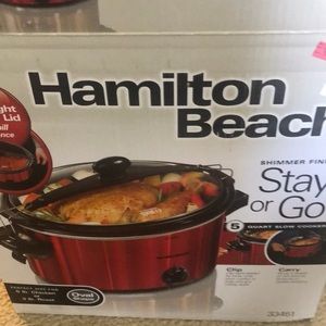 Slow cooker. 5 quarts.